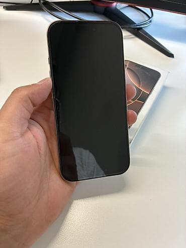 iphone xr 256: IPhone 16 Pro, Б/у, 128 ГБ, Desert Titanium, Коробка, 91 % — 2