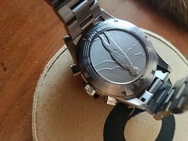 купить серебро: Наручные часы OKAMI Chronograph - Тип: кварцевые часы с хронографом - — 2