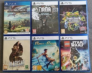Игры для PS4, PS5 продажа Lego Star Wars Skywalker Saga, Ni No Kuni 2