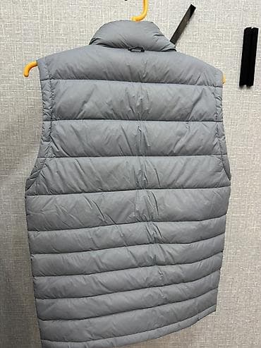 Мырзалардын бут кийими: Жилетка Li-Ning, мужская/унисекс, размер S. - Цвет: серый. - Внешняя — 4