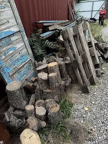 дрова деревья: Дрова и доски для хозяйственных нужд - Смешанная партия пиломатериала — 4