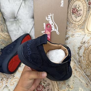 Личные вещи: Мужские кроссовки, 42.5, Christian Louboutin, Новый, цвет - Синий, Самовывоз — 7