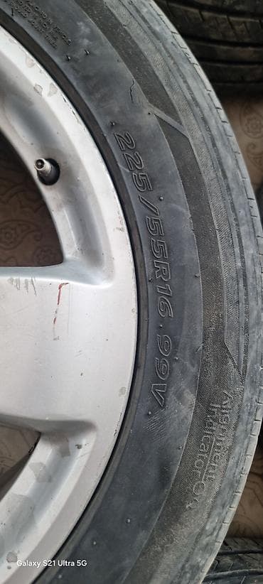 belgee x50: Колеса в сборе 225 / 55 / R 16, Лето, Б/у, Комплект, Легковые, Литые, отверстий - 5 — 4