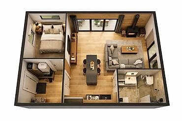 квартиру под псо: В проекте, 4 комнаты, 123456 м² — 4