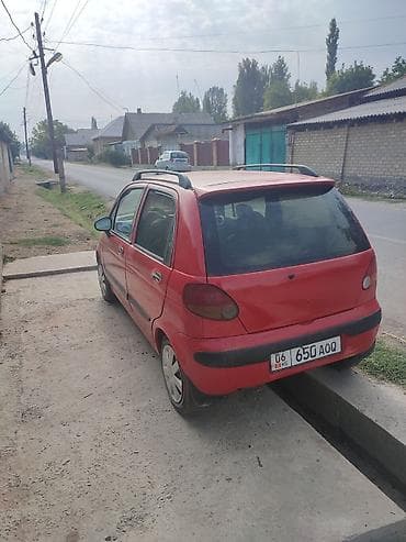 Унаа: Daewoo Matiz: 1998 г., Кол менен иштөөчү, Хетчбек — 2
