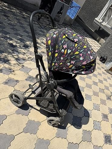 коляска детские: Коляска, Другой бренд, цвет - Черный, Б/у, Самовывоз, Бесплатная доставка, Платная доставка — 4