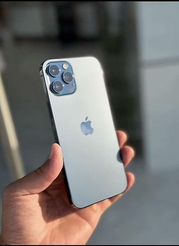 телевизор ч б: IPhone 12 Pro Max, Б/у, 256 ГБ, Синий, 79 % — 1