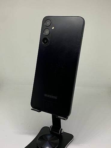samsung: Samsung Galaxy A05s, Б/у, 128 ГБ, цвет - Черный, 2 SIM — 2