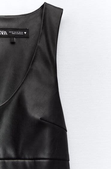 леопардовые вещи: Вечернее платье, Длинная модель, Без рукавов, S — 5