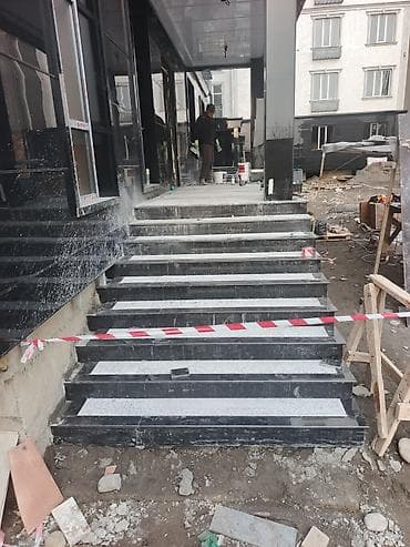 кафельная резка: Сары-таш Облицовка лестниц и фасадов натуральным камнем - — 2