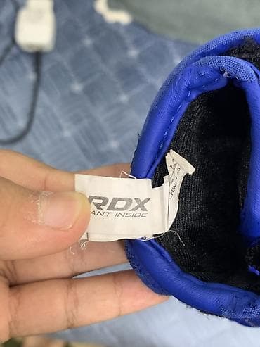 мужские обувь: Перчатки для ММА RDX (синие)из чемпионата мираиммаф абу даби - — 4