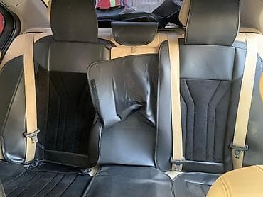 Чехлы Экокожа, С подушкой, цвет - Черный, BMW, Б/у