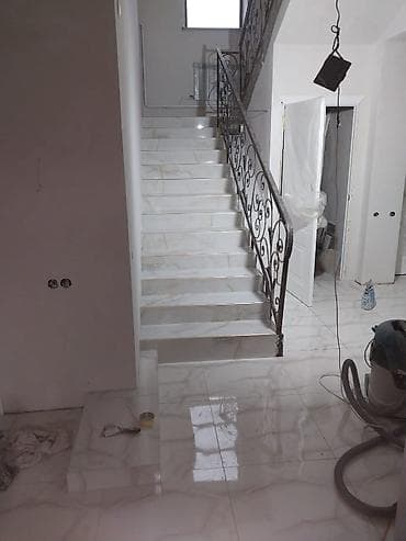 услуги отделочные работы: Подготовка стен для укладки, Подготовка стен для грунтовки, Резка плитки | Керамическая плитка, Керамогранитая плитка, Мозаичная плитка | Вертикальная укладка, Диагональная укладка, Горизонтальная укладка Больше 6 лет опыта — 6