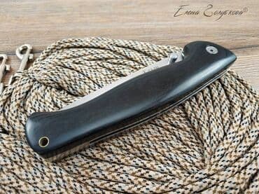 прибор ночного видения для охоты бу: Складной нож Калан от Витязь сталь 65x13, рукоять дерево Охота и — 7