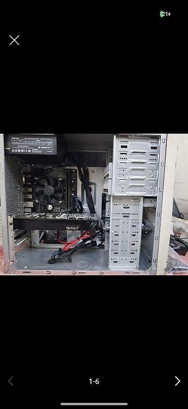 Компьютер, ядер - 4, ОЗУ 8 ГБ, Для несложных задач, Б/у, Intel Core i5, HDD