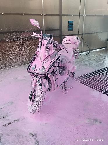 Скутеры: Скутер/макси-скутер с внедорожным обвесом и кофром - Тип: бензиновый — 2