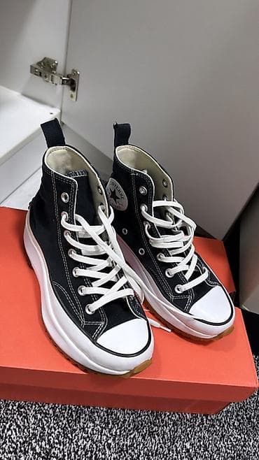 converse all star: Оригинал Converse Chuck Taylor All Star высокие кеды на платформе — 1