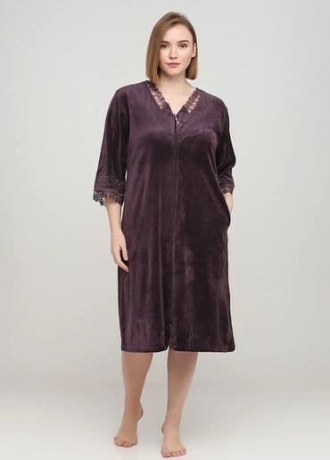 домашние халаты больших размеров: Женские халаты велюровые халаты Банные халаты Махровые халаты — 4