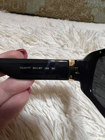 дольче габанна: Солнцезащитные очки очки, Dolce & Gabbana, Унисекс, Квадратные, Оригинал, Б/у — 7