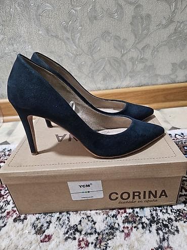 zara hm: Туфли-лодочки на шпильке — 2 пары 1) Черные туфли с острым носком и — 4
