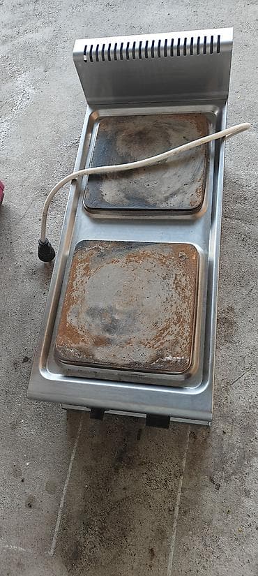 Бизнес үчүн жабдуулар: Электрическая настольная плита Atalay, 2 конфорки Описание: - — 2