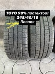 шинный центр цены: Шины 245 / 40 / R 18, Зима, Б/у, Комплект, Легковые, Япония, Toyo — 1