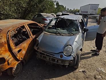 глушитель матиз 2: Daewoo Matiz — автомобиль на разбор цвет голубой металлик - — 1