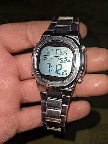 хамелеон очки: Часы SKMEI. Показывает время намаза. 2000 сом Мужские наручные часы — 1