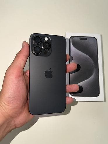 second hand mobile: IPhone 15 Pro Max, Новый, 256 ГБ, 100 % — 1