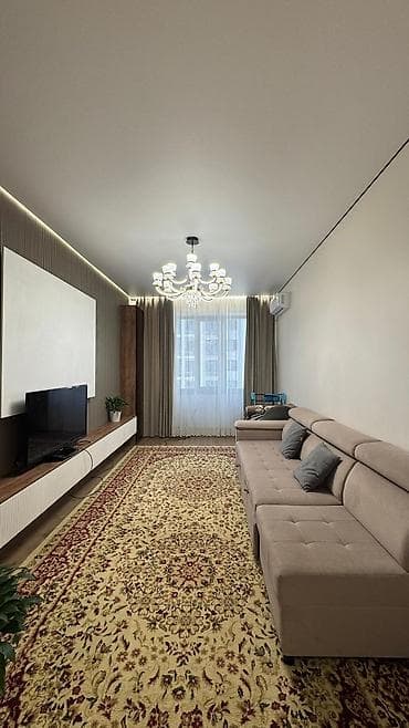 sky: 3 комнаты, 97 м², Элитка, 4 этаж, Дизайнерский ремонт — 2