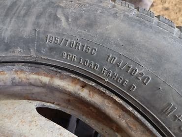 Колеса в сборе 195 / 70 / R 15, Всесезонная, 1 шт, Легкий коммерческий транспорт (C/LT), Железные