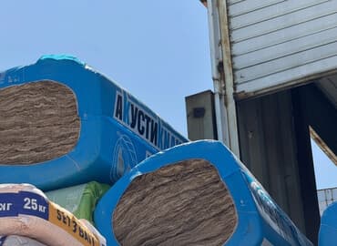 СИП-панели: Упаковка акустической минеральной ваты. Подходит для звукоизоляции — 1