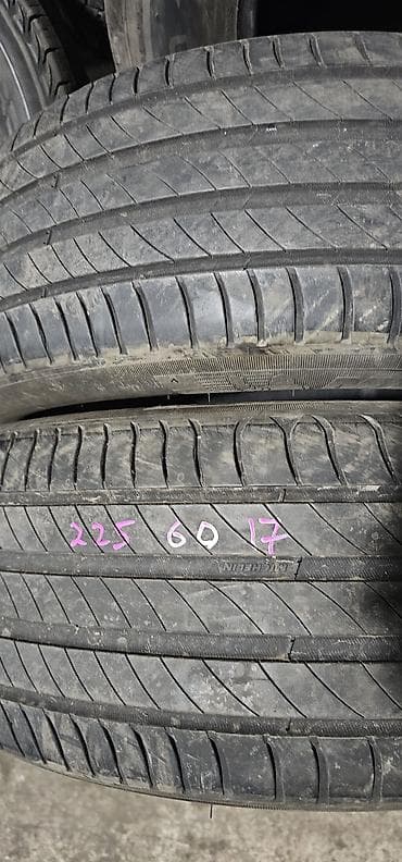 17: Шины 225 / 60 / R 17, Лето, Б/у, Пара, Легковые, Германия, Michelin — 1