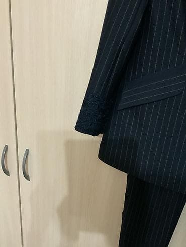 slim patch: Женские брючные костюмы Костюм в полоску (Турция). Размер 38 — 2