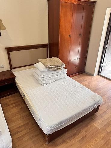 бетон м200 цена с доставкой бишкек: Спальный гарнитур, Односпальная кровать, Дерево, цвет - Коричневый — 5