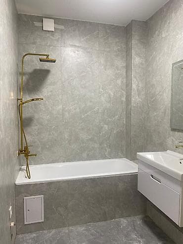 квартира бишкек 2 комнаты: 2 комнаты, 53 м², Элитка, 12 этаж, Евроремонт — 6