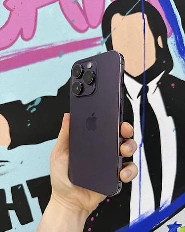 айфон и: IPhone 14 Pro, Deep Purple, Кабель — 4