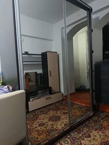 купить двуспальную кровать с матрасом бу: Состояние удовлетворительное. Размер купе шкафа: Высота 2,15 /Ширина — 2