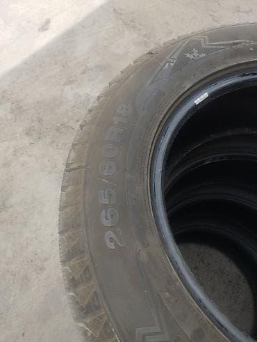 Зимние шины 265/60 R18, комплект 4 штуки. Характеристики: - Размер