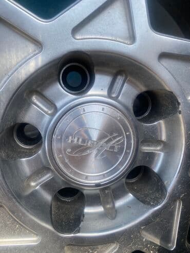 продаю титановый диска подходить деу нехиа подходит: Колеса в сборе 235 / 50 / R 19, Лето, Б/у, Легковые, Литые, отверстий - 5 — 2