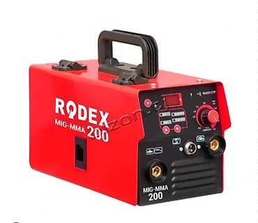 замер компрессии: Сварочный инвертор RODEX MIG-MMA 200 Маркировка на корпусе: RODEX — 1