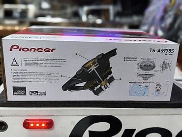 jaecoo j8: Автомобильные коаксиальные динамики Pioneer TS-A6978S - Формат: 6"×9" — 2