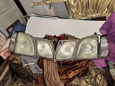 w210 3 2: Комплект передних фар Lexus Б/у, Оригинал, Япония — 1