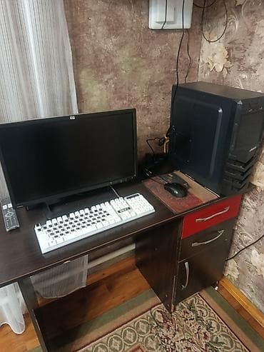 компьютер стол купить: Комплект офисной мебели, Пластик, цвет - Черный — 1