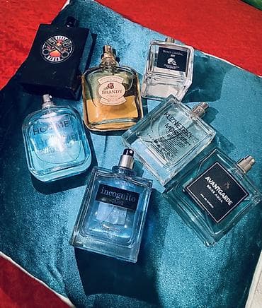 Мужские /ароматы — набор из 7 флаконов. Состав по флаконам (по