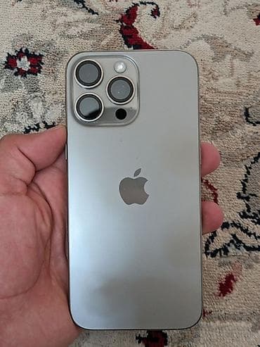 iphone 17 pro: IPhone 16 Pro Max, 256 ГБ, Natural Titanium, 91 % — 1