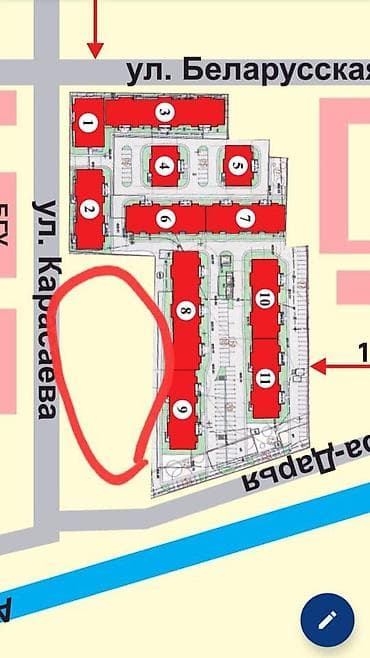 однушка: 1 комната, 48 м², 108 серия, 9 этаж, Готовая ПСО (под самоотделку) — 1