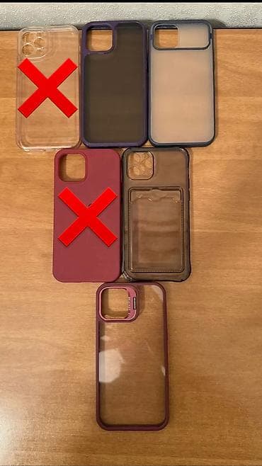 чехол на айфон12: Продаю чехлы на 12 про айфон состояние отличное Закалённые стекла — 1