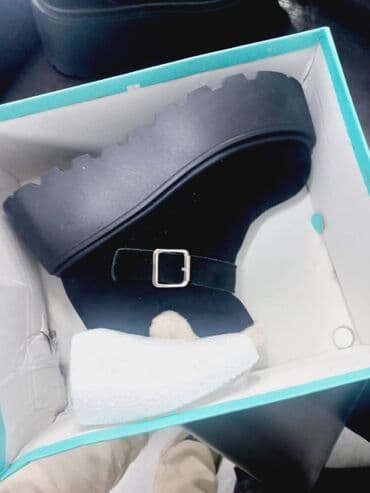 одежды для новорожденных: Женские ботинки Betsy на устойчивом каблукех - Цвет: черный - — 1