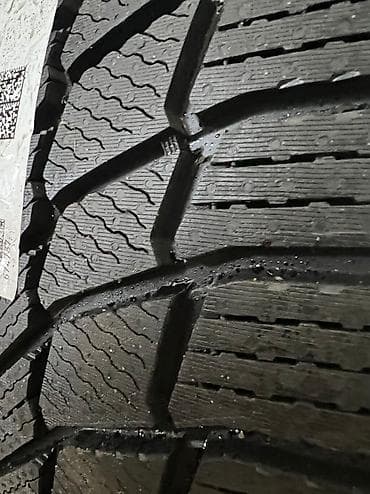 x5 4 4: Зимняя разноширокая европейская шина. Фирма Michelin. Размеры задние — 4